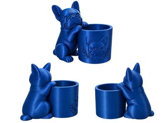 Bulldog plant pot