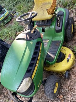 Two John Deere Mowers 