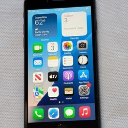 EXCELLENT CONDITION APPLE iPhone SE 3 3RD GEN 5G 64GB AT&T PHONE 