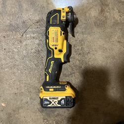 DeWalt 20V Atomic Oscillating Multi-Tool + 4Ah Battery