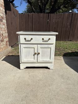Solid Wood Nightstand / Side Table