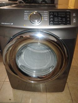 Stainless Steel Samsung Dryer. You can test before you buy