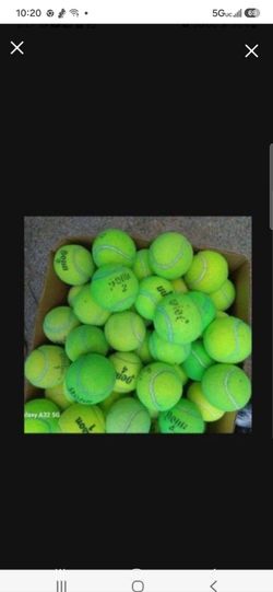 Tennis Balls (over 100)