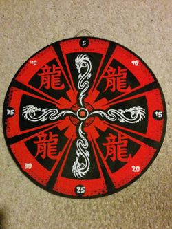 Ninja dart board