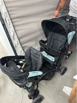 Baby trend sit and  stand stroller