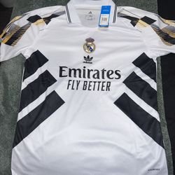 Adidas Real Madrid Retro Style Home Training Jersey