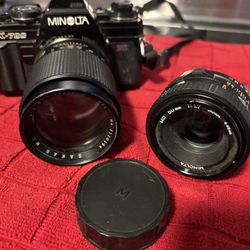 Like NEW MINOLTA C-700 35mm Camera + Extra Lens. * MAKEanOFFER*