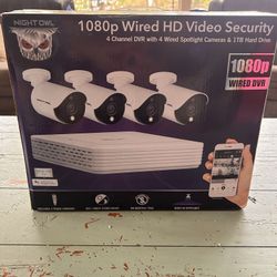 Nightowl Wired Security Cameras 