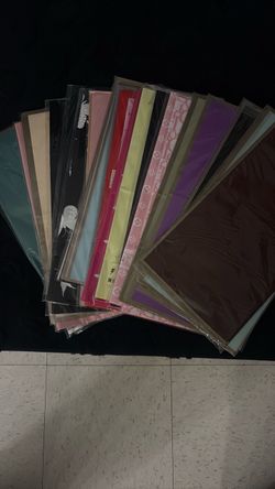Flower wrapping papers