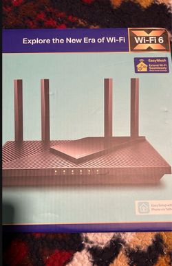 WiFi 6 router