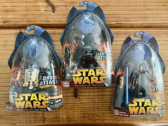  Hasbro Star Wars: Revenge of the Sith action figures