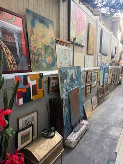 Art sale tomorrow 1130 til 3 pm