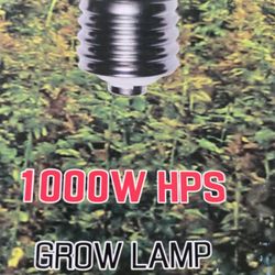1000w HPS Grow Lamp Bulb