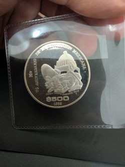 Mexican 500 pesos 1985 PF