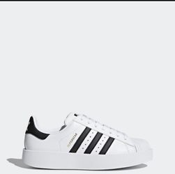 Adidas superstar bold women’s shoes size 10 with box