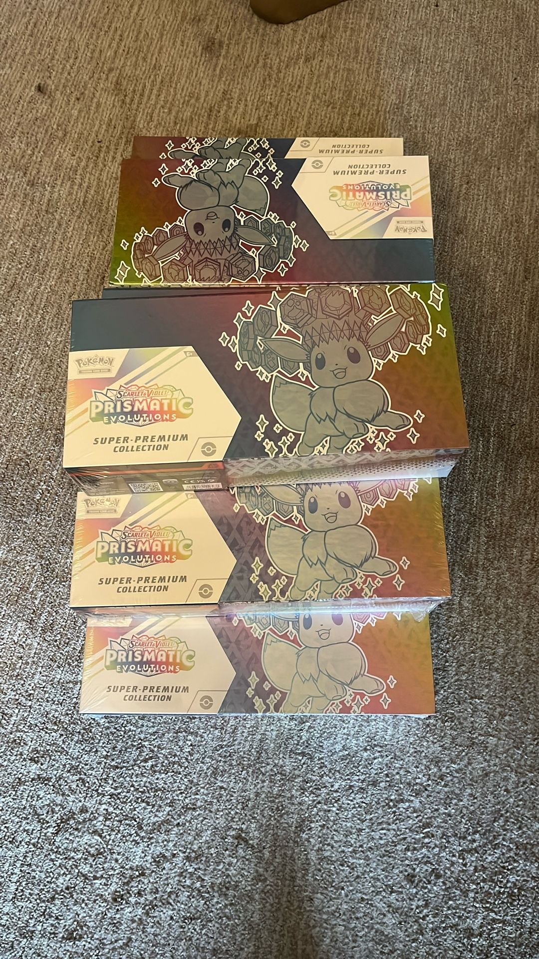 Pokemon Cards Prismatic Evolution Super Premium Collection (SPC)