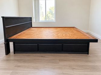 Queen Storage Platform Bed with 6 Drawers – $150 OBO