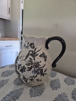 Decorative Ceramic Pitcher