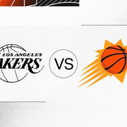 Phoenix Suns Vs LA Lakers Upper Level Tickets 