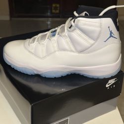 Jordan 11 ‘Columbia / Legend Blue’ Men size 10.5