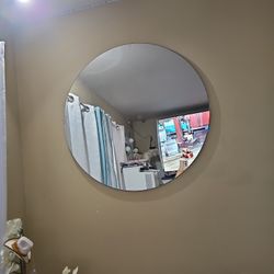 Espejo De Pared  Redondo