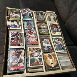 Box Of Sports Cards