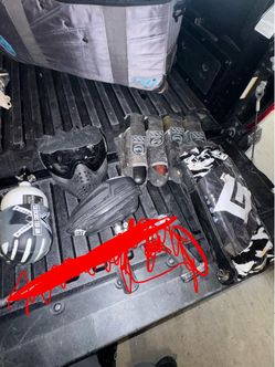Used Paintball Gear Bundle