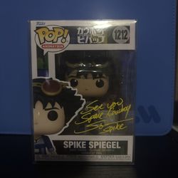 Spike Spiegel Signed Funko