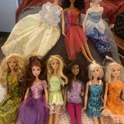 Variety Of Barbie's $25