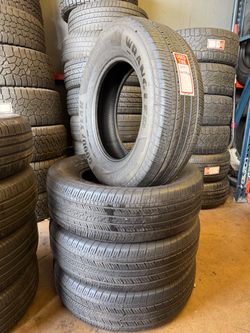 245/70R17 GOOD YEAR WRANGLER H/T full tires set