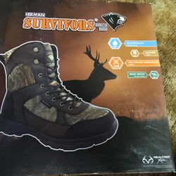 Camo Boots Size 13 & 14 New In Box