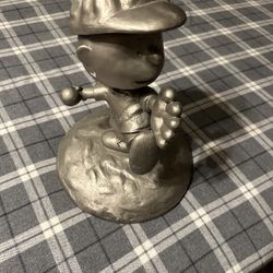 Charlie Brown Metal Statue