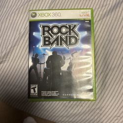 Rock Band Xbox 360 Game