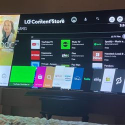 LG 65 Inch OLED curved 65 TV (( issue READ ))