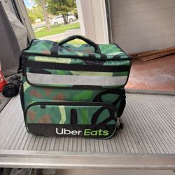Uber Eats Food Delivery Book Bag 