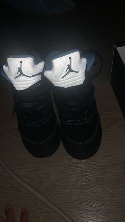 Air Jordan  5 retro black university blue