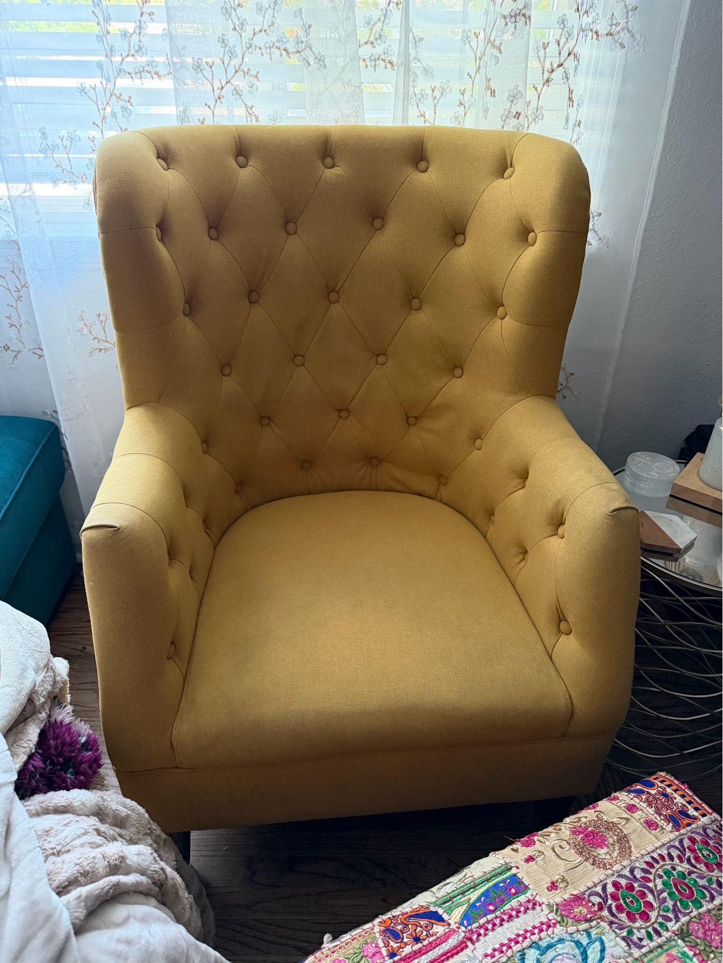 Yellow Accent Chair