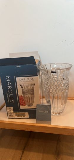 New in box Waterford Centurion Vase - perfect 12” tall gorgeous