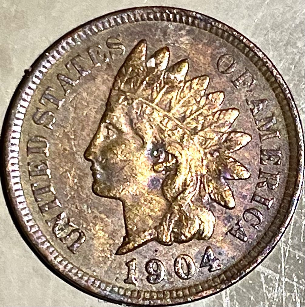 1904 Indian Head Cent - VF30