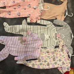 Baby Girl Warm Sleeping Gowns 