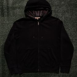 Burberry Zip Up Hoodie