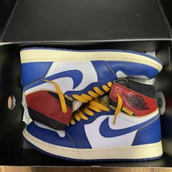 Union Jordan 1 High Storm Blue