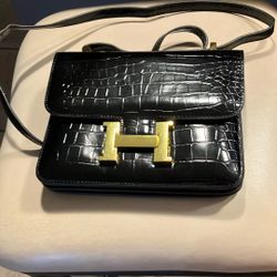Alligator Crocodile Skin Purse 
