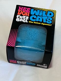 Nee Doh Wild Cats Fuzz Ball Squeeze Toy