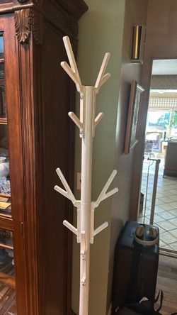 Coat rack with removable top