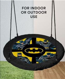 Batman 40” Saucer Tree Swing for Kids
