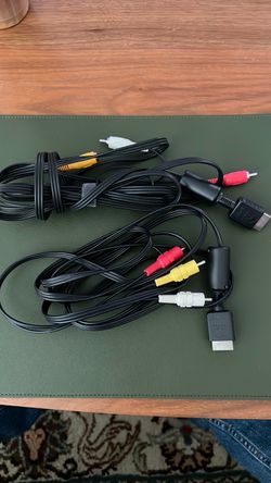 PlayStation 1 RCA / OEM  cables