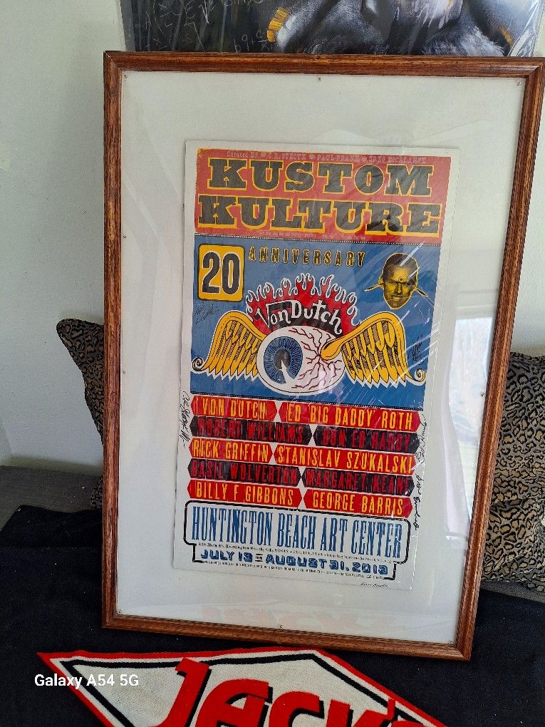 KUSTOM KULTURE 20th Anniversary Poster