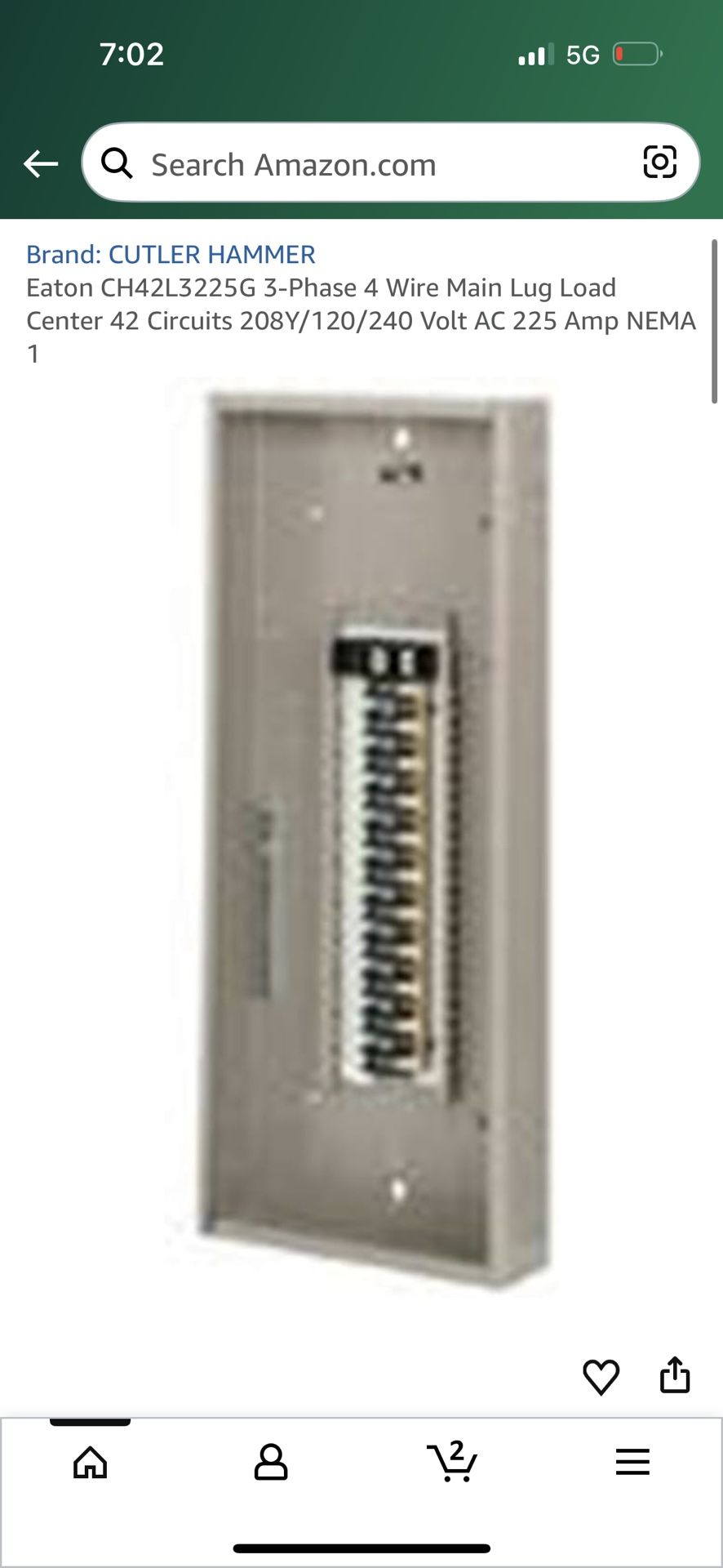 ‼️BRAND NEW Eaton CH42L3225G‼️FOR SALE 600$ OR BEST OFFER‼️DELIVERY AVAILABLE🚚