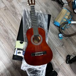 30” Wood Guitar 